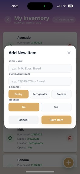 Apothokeep - Freshness Tracker – screenshot 3