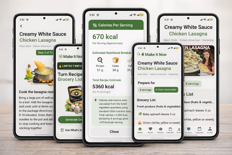 Make It Now – From Cooking Video to Kitchen Execution – screenshot 3