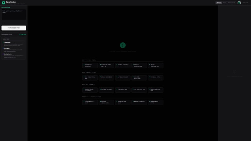 SignalGarden – screenshot 2