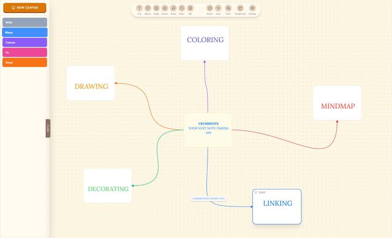 CrumbNote – screenshot 2