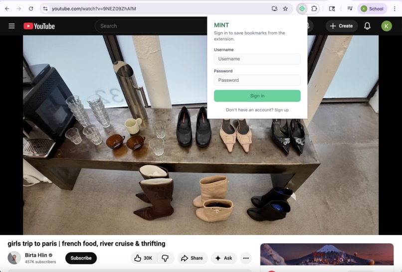 MINT – screenshot 1