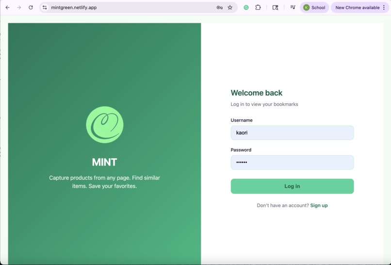 MINT – screenshot 2