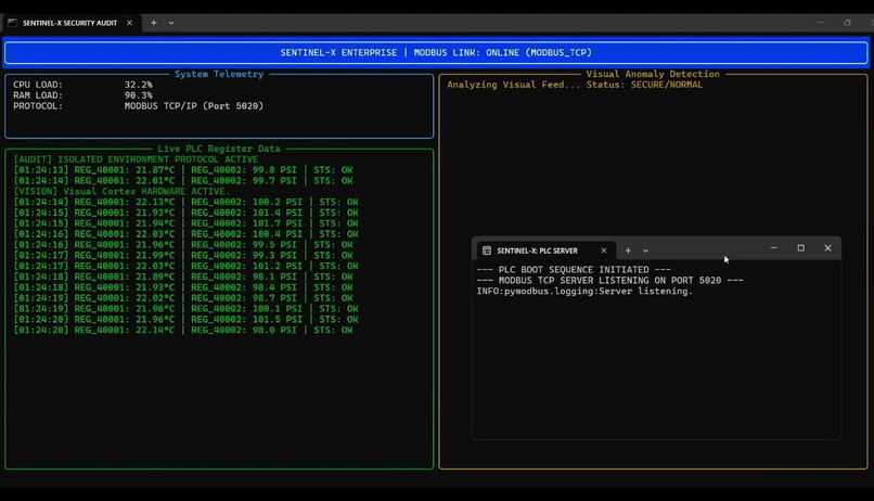 SENTINEL-X: Autonomous Cyber-Physical Defense – screenshot 2
