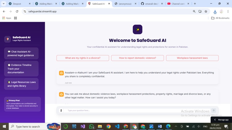SafeGuard AI – screenshot 3