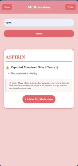 MEDstruation – screenshot 4