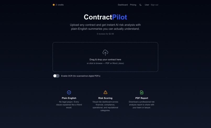 ContractPilot – screenshot 1