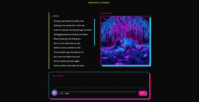 Vibehum – screenshot 1