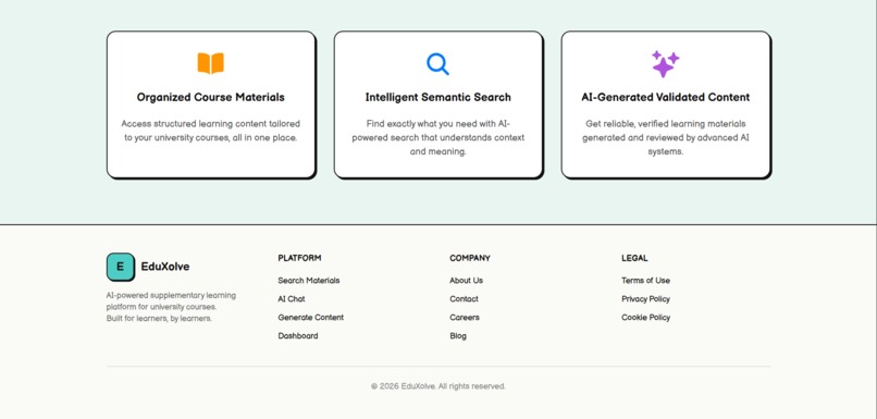 EduXolve – screenshot 1