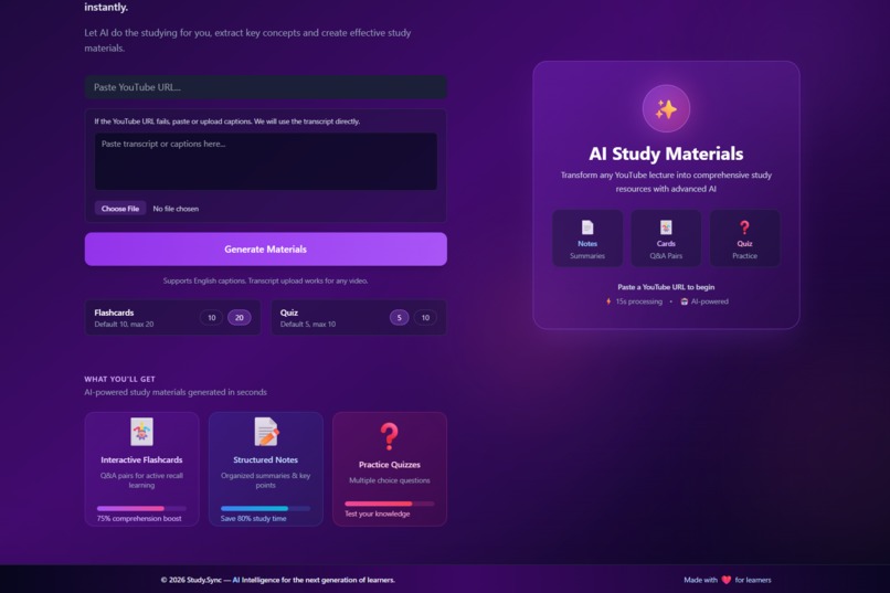 Study.Sync – screenshot 2