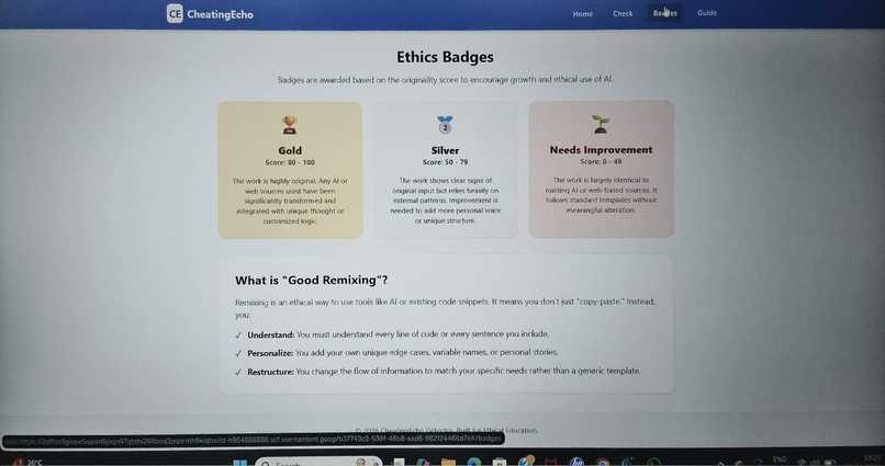 CheatingEcho Detector – screenshot 3