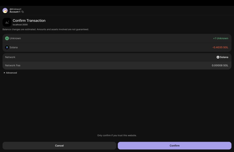 TicketChain – screenshot 3