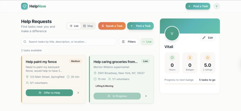 HelpNow – screenshot 5