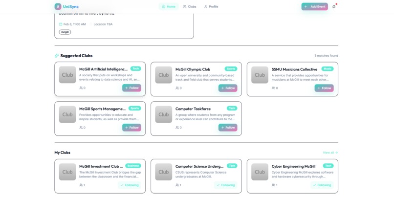 UniSync – screenshot 3