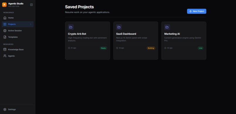 Agentic Studio – screenshot 3
