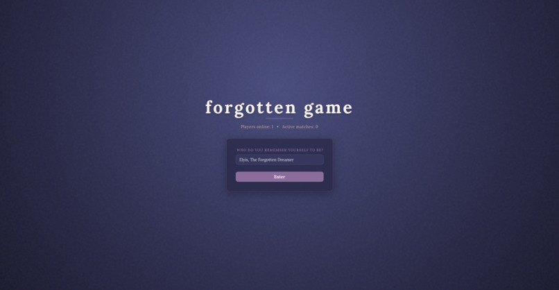 Forgotten Game – screenshot 2
