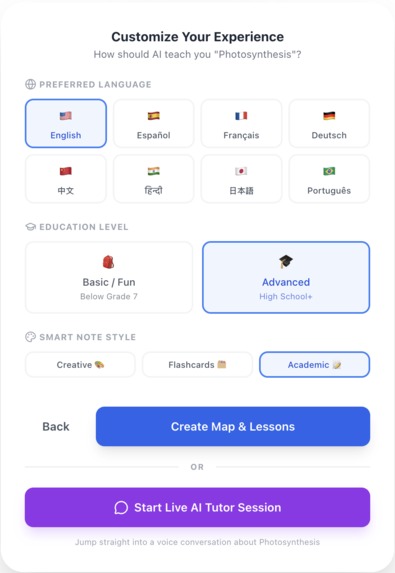 NeuroWeave: Your Personal AI University – screenshot 1