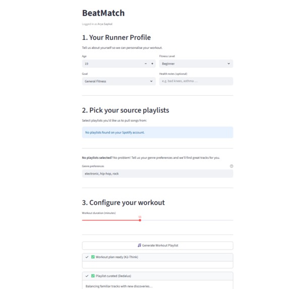 BeatMatch – screenshot 1