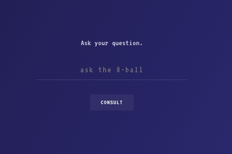 8-Ball: A Reflective AI for Better Decisions