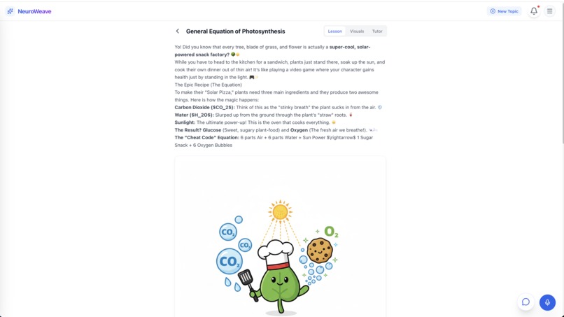 NeuroWeave: Your Personal AI University – screenshot 9