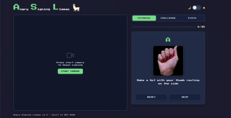 Angry Signing Llamas [ASL] – screenshot 1