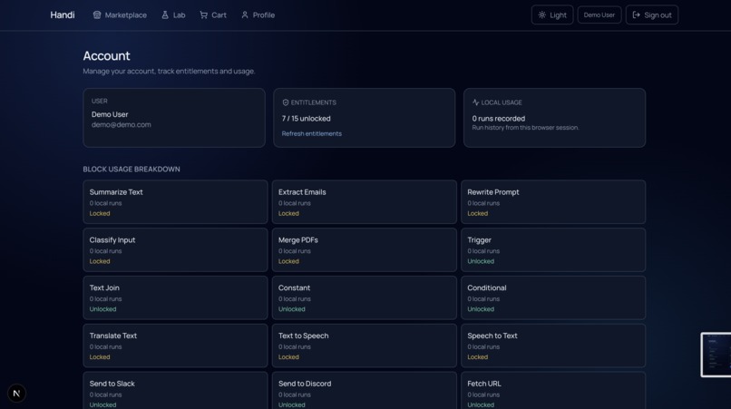 Handi  – screenshot 3
