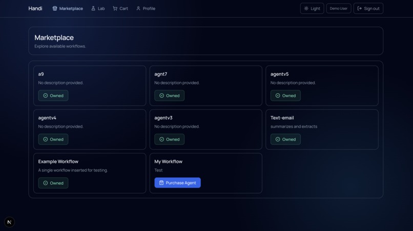 Handi  – screenshot 2