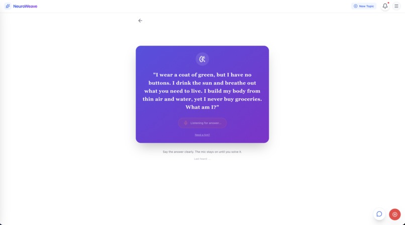 NeuroWeave: Your Personal AI University – screenshot 12