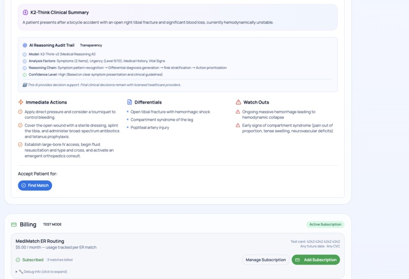 MediMatch – screenshot 4