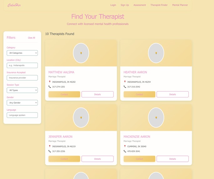 CalmHer – screenshot 5