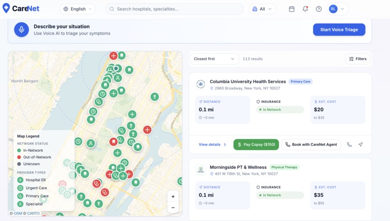 CareNet – screenshot 5