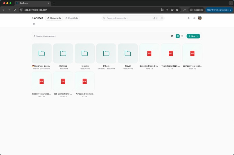 KlarDocs: AI Copilot for German Paperwork – screenshot 3
