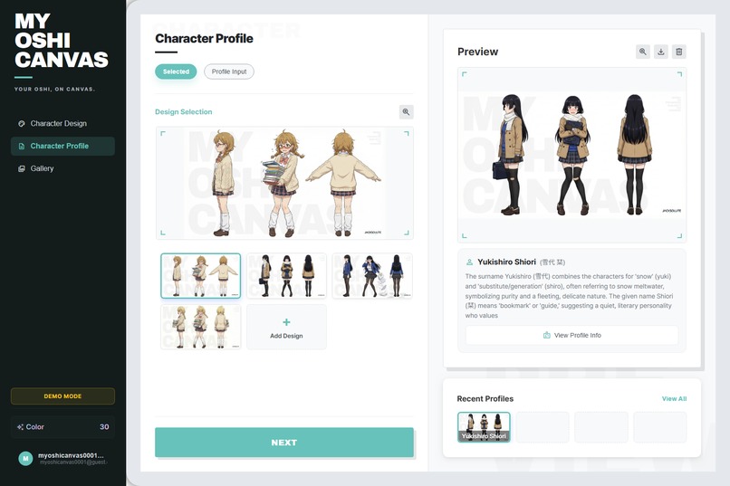 My Oshi Canvas – screenshot 5
