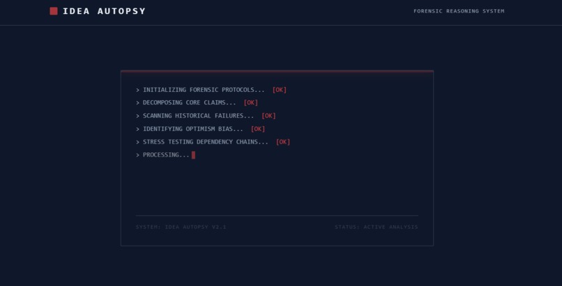 IdeaForensic – screenshot 2
