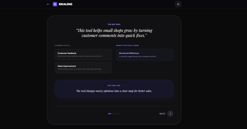 IDEALENS  – screenshot 2