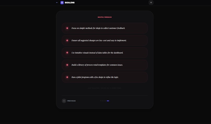 IDEALENS  – screenshot 6