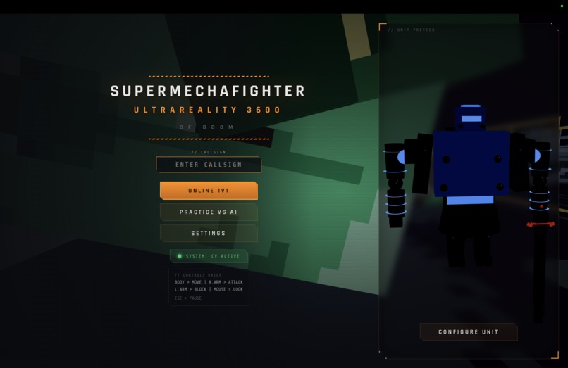 SUPERMECHAFIGHTER ULTRA REALITY 3600 OF DOOM – screenshot 1