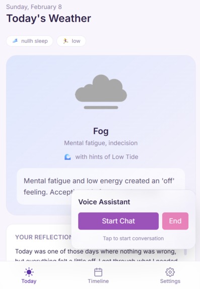 RANE - Your Inner Weather for Emotional Clarity – screenshot 1