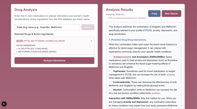 PharmaShe – screenshot 1