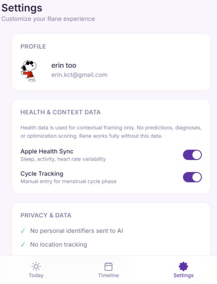 RANE - Your Inner Weather for Emotional Clarity – screenshot 3