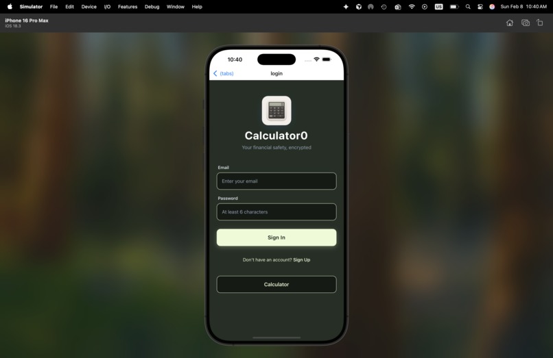 Calculator0 – screenshot 2