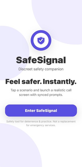 SafeSignal – screenshot 1