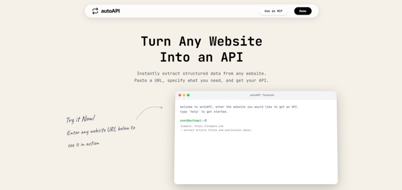 autoAPI – screenshot 3