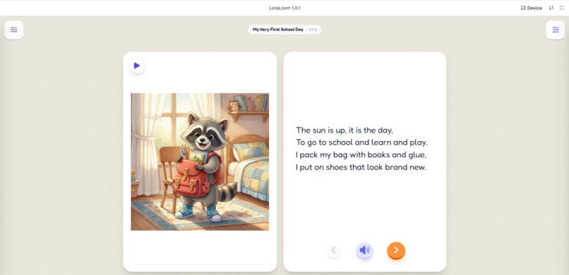 LoreLoom – screenshot 1