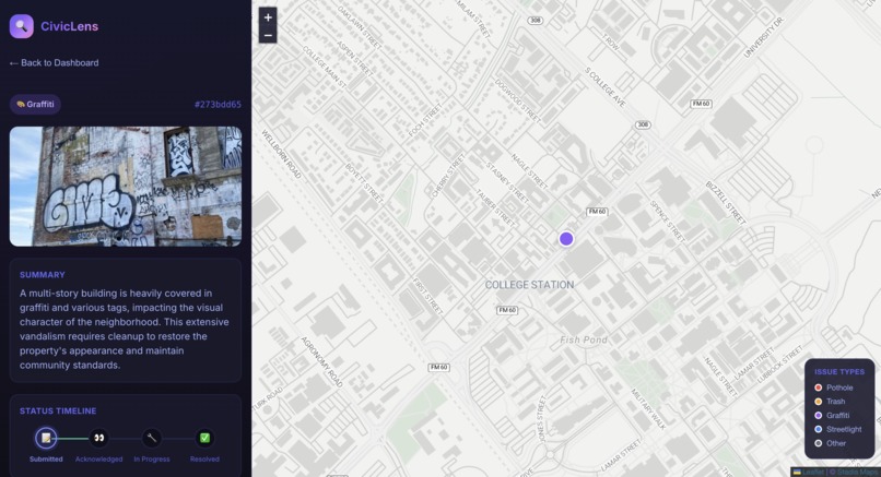 CivicLens – screenshot 2
