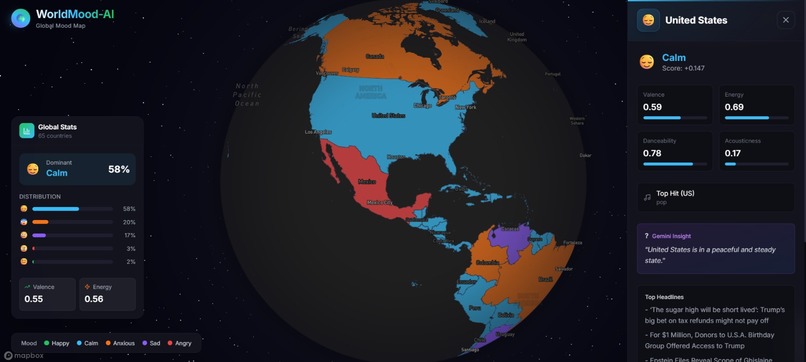 WorldMood-AI – screenshot 4