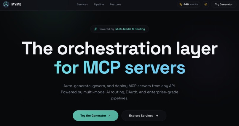 MYME - Make Your MCP Easy – screenshot 1