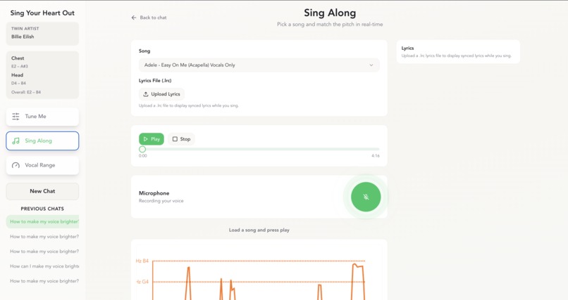 SingYourHeartOut – screenshot 2