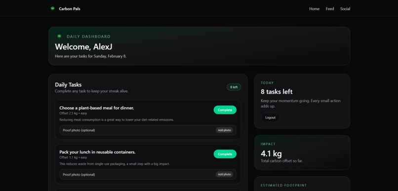 CarbonPals – screenshot 2