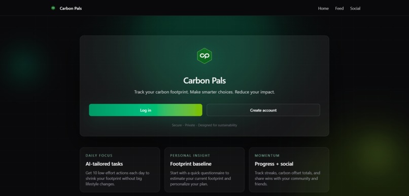 CarbonPals – screenshot 1