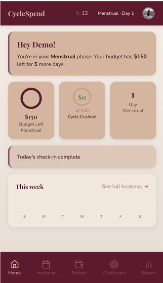 CycleSpend – screenshot 5